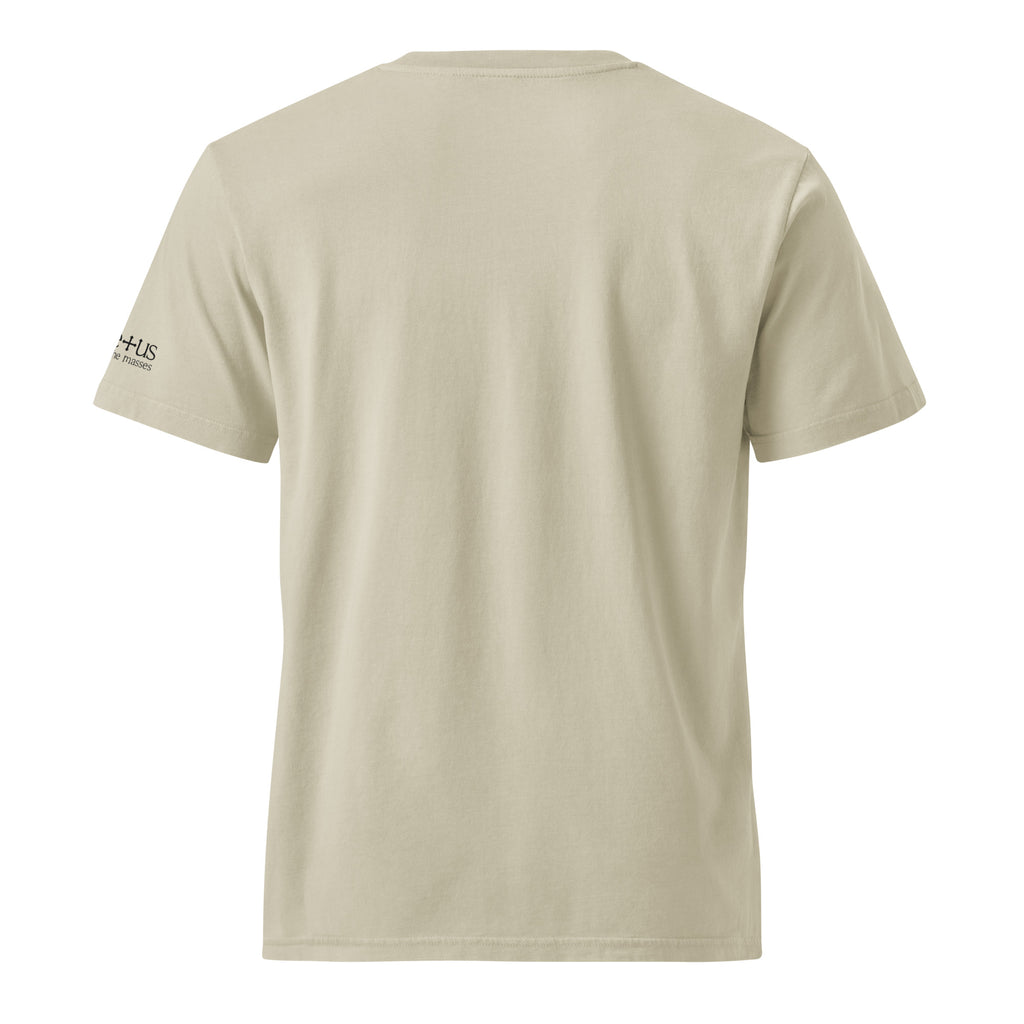 Jesus Is My Therapist T-Shirt featuring a minimalist design with a Christian message inspired by 1 Timothy 2:5.